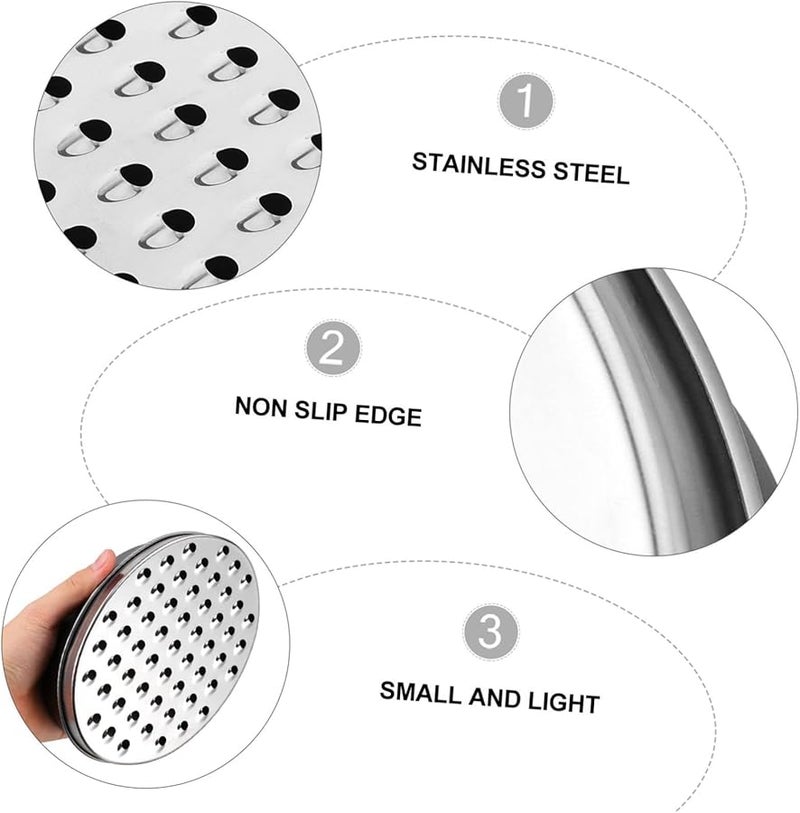 Alipis Stainless Steel Hand Crank Cheese Grater and Vegetable Spiralizer - Image 5